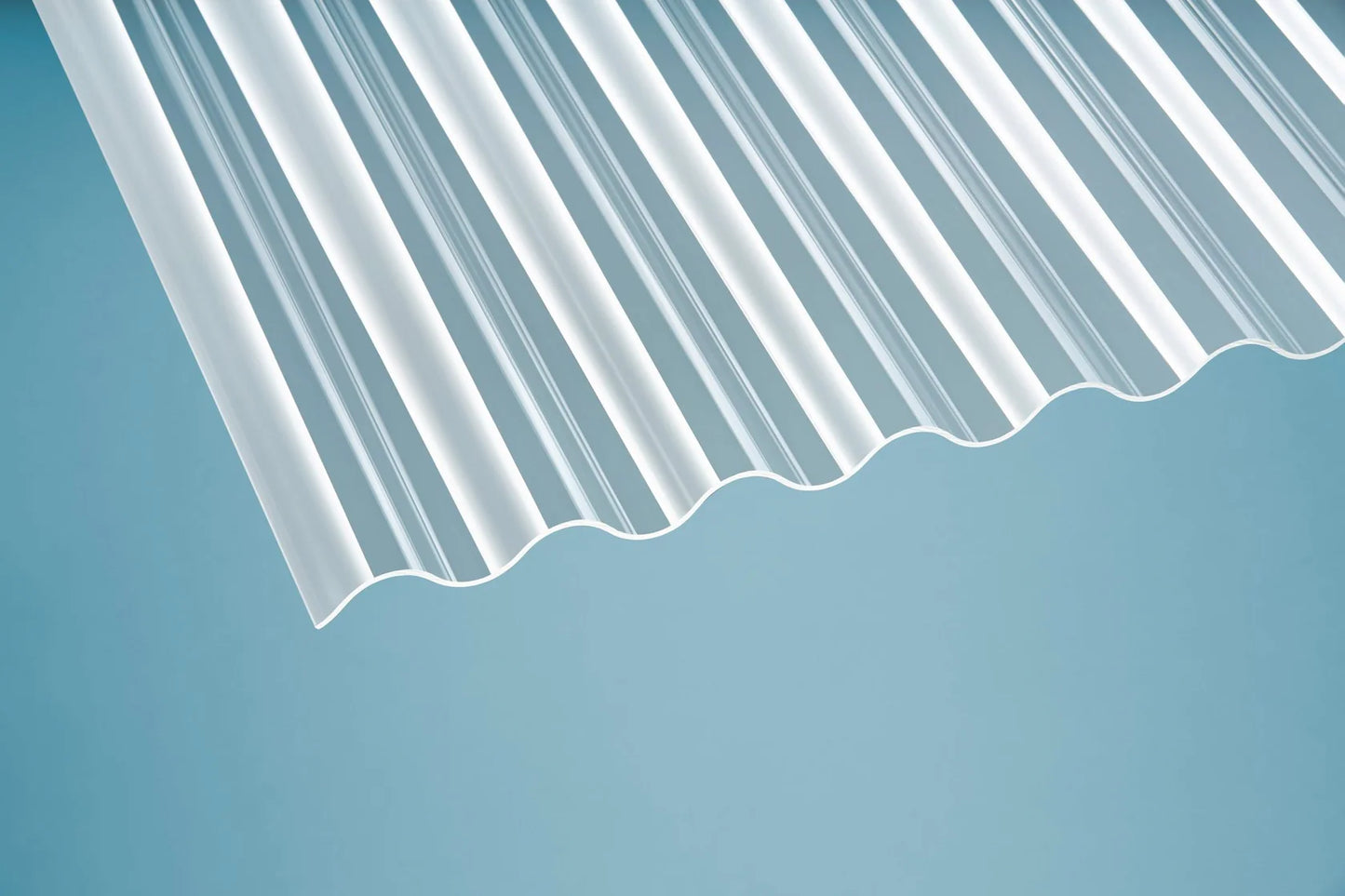 Acryl Profilplatte 76/18 Klar 3mm – Lichtdurchlässig, UV-beständig, schlagfest | Dachwerk24