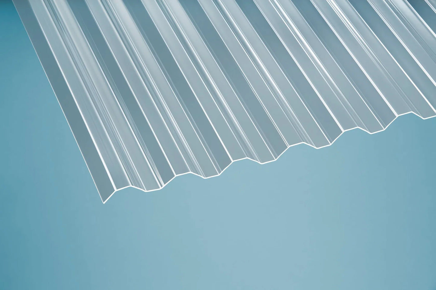 Acryl Profilplatte 76/18 Klar 1,5mm Trapez – Schlagfest, UV-beständig, lichtdurchlässig | Dachwerk24