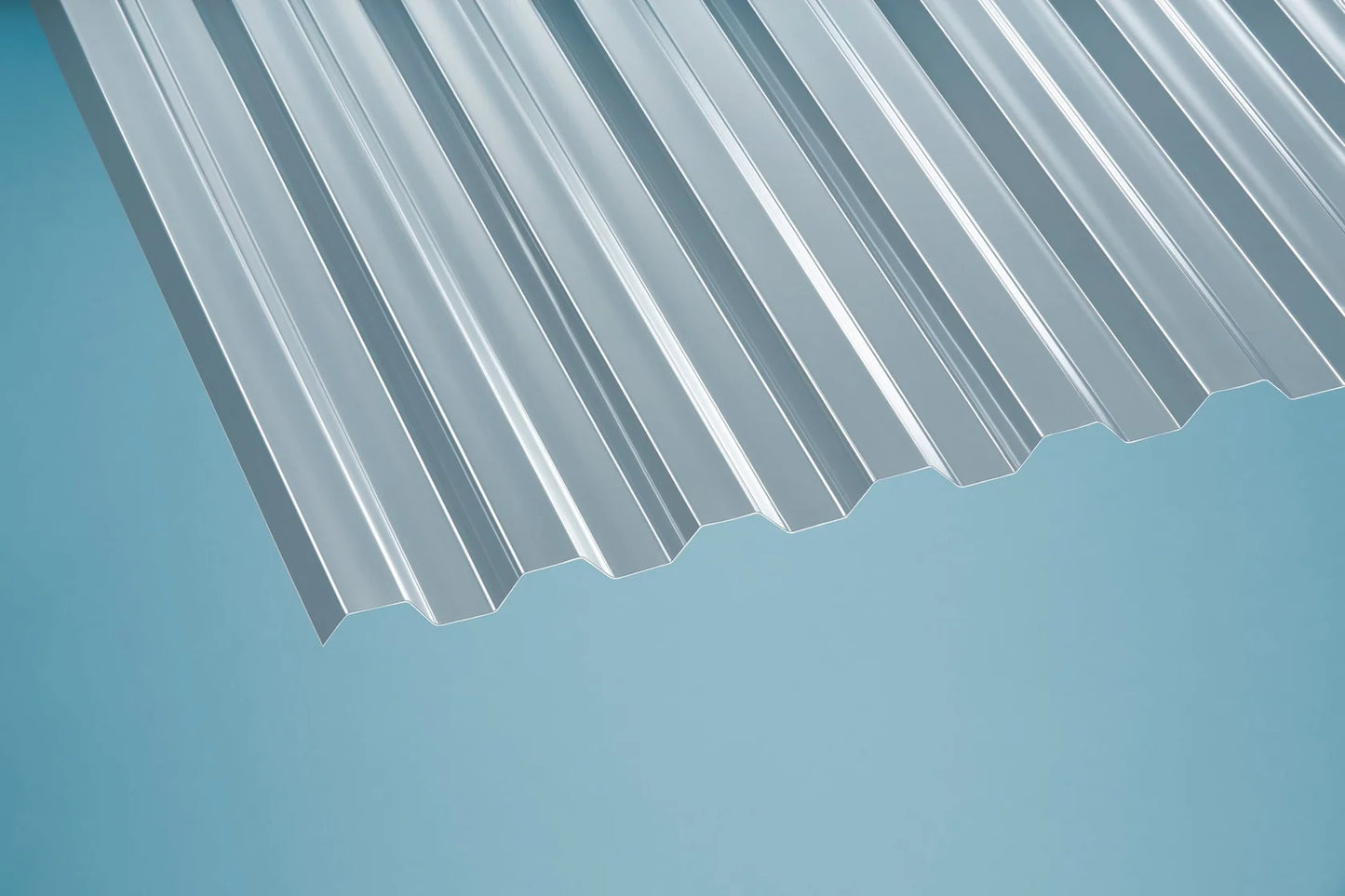 Profilplatte Polycarbonat 0,8mm Basic Trapez klar - Wetterbeständig, langlebig und leicht