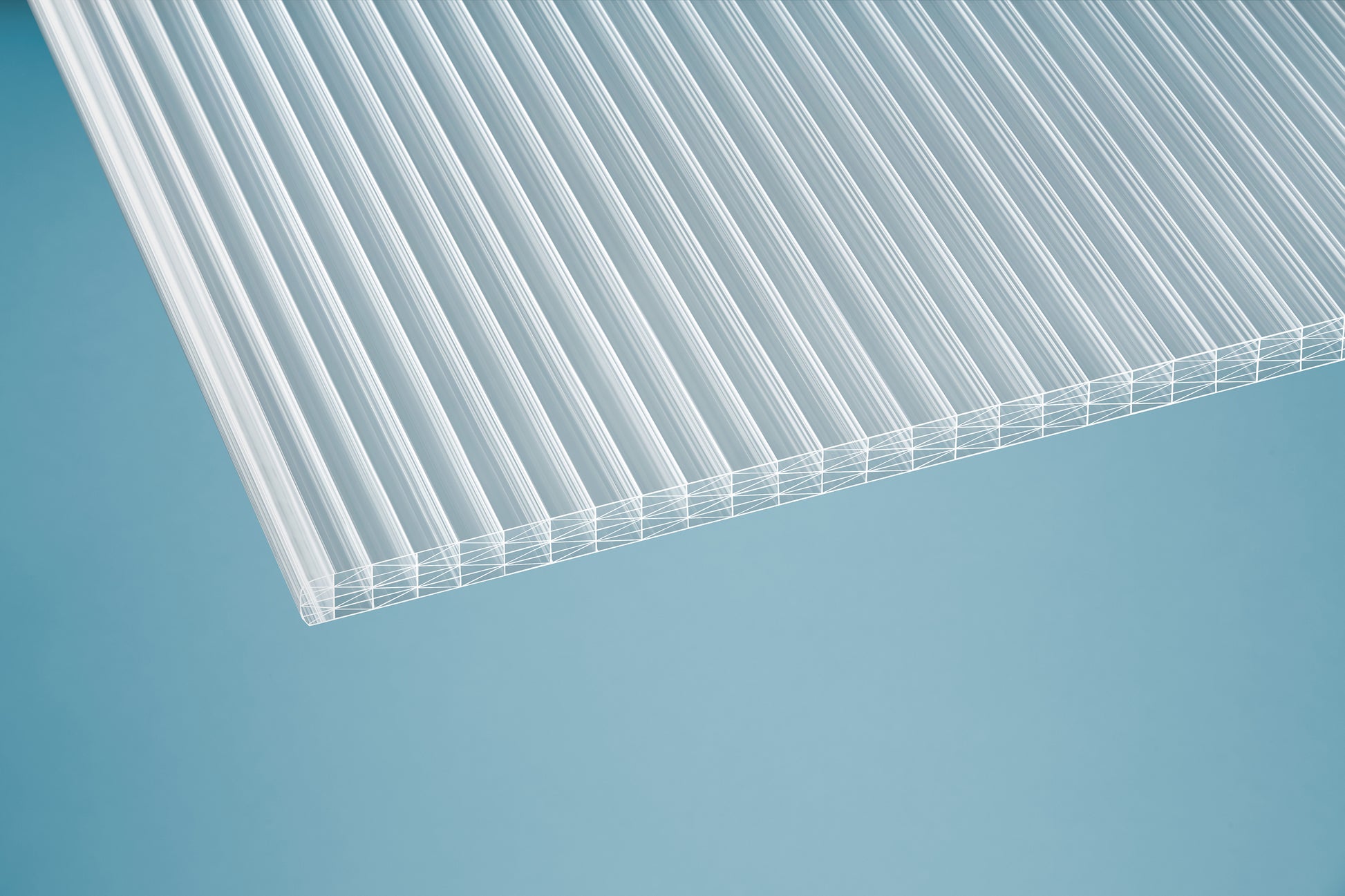 Lexan® Polycarbonat Doppelstegplatte 25 mm Thermo Klar - HomeSystems-Bauelemente