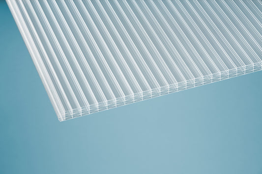 Lexan® Polycarbonat Doppelstegplatte 25 mm Thermo Klar - HomeSystems-Bauelemente