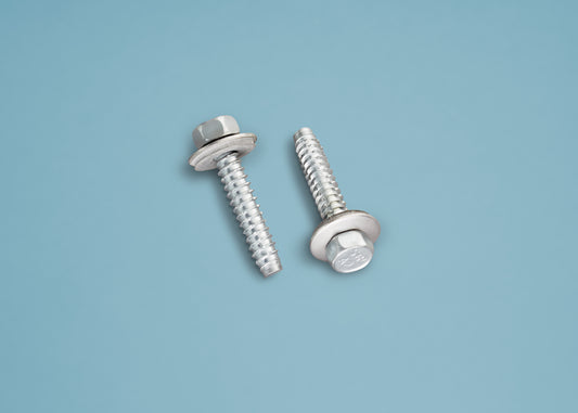 Montageschrauben Edelstahl 3/8" mit Dichtung – für Metallkonstruktionen 6,3mm Breite - HomeSystems-Bauelemente