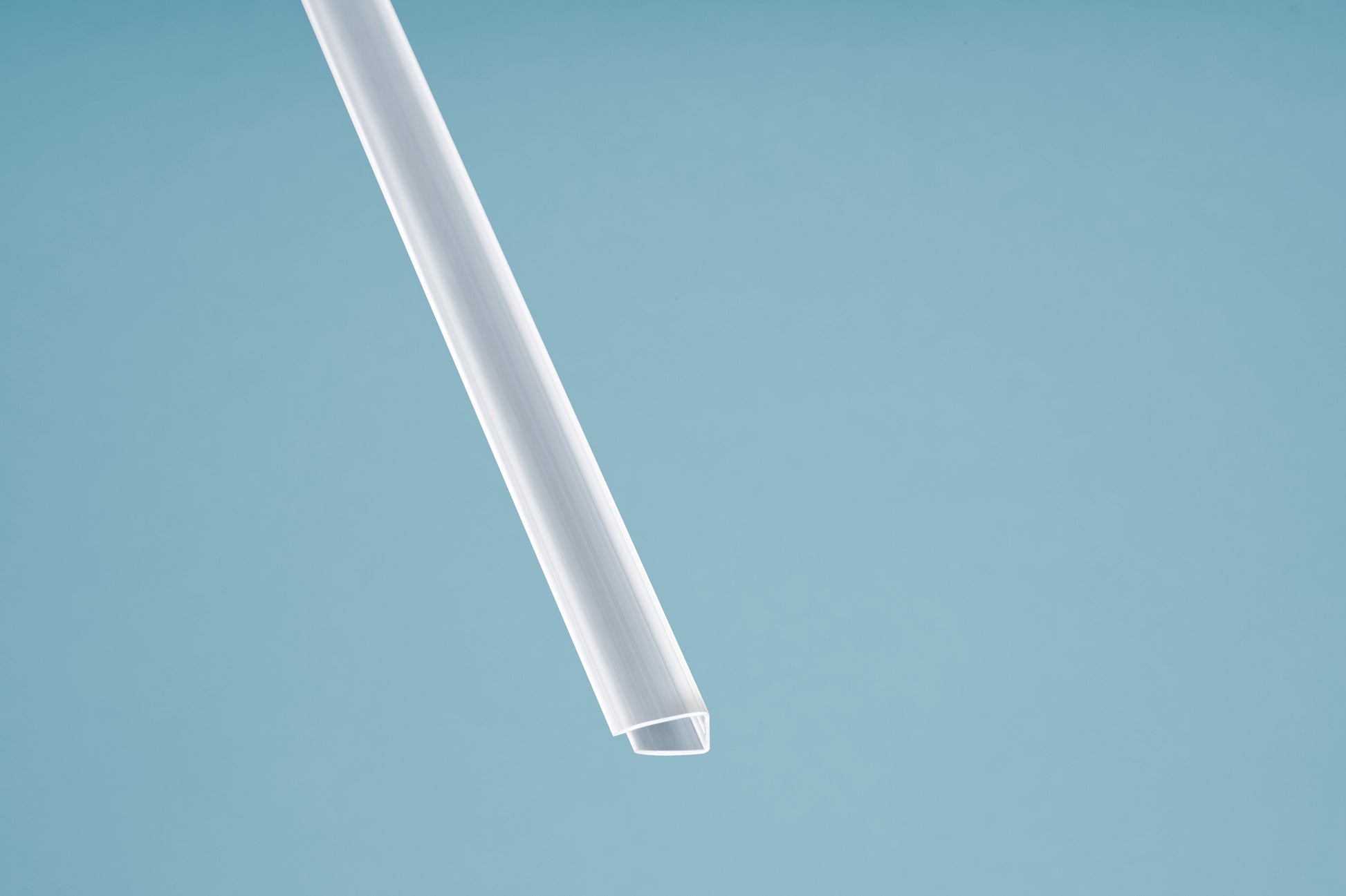 U-Profil 6mm – 16mm transparent aus Polycarbonat - HomeSystems-Bauelemente