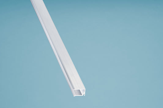 U-Profil Alu Kantenschutz 10mm mit Tropfnase – Aluminium pressblank - HomeSystems-Bauelemente