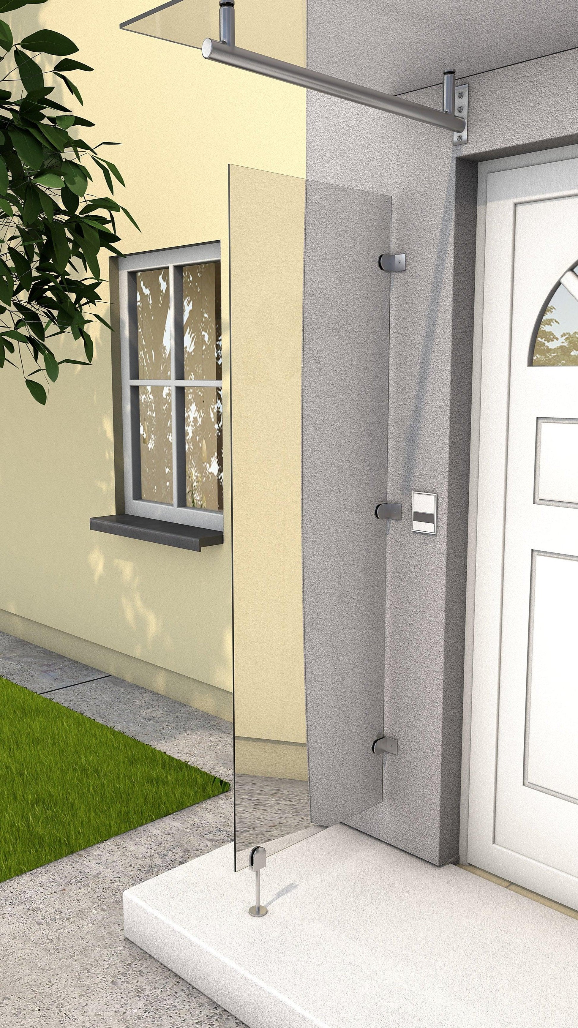 Seitenblende ESG Sicherheitsglas 6mm klar - HomeSystems-Bauelemente