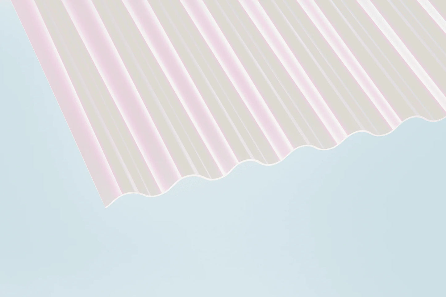 Acryl Profilplatte 76/18 Opal-Weiß 3mm – Heat-Stop, UV-beständig, schlagfest | Dachwerk24