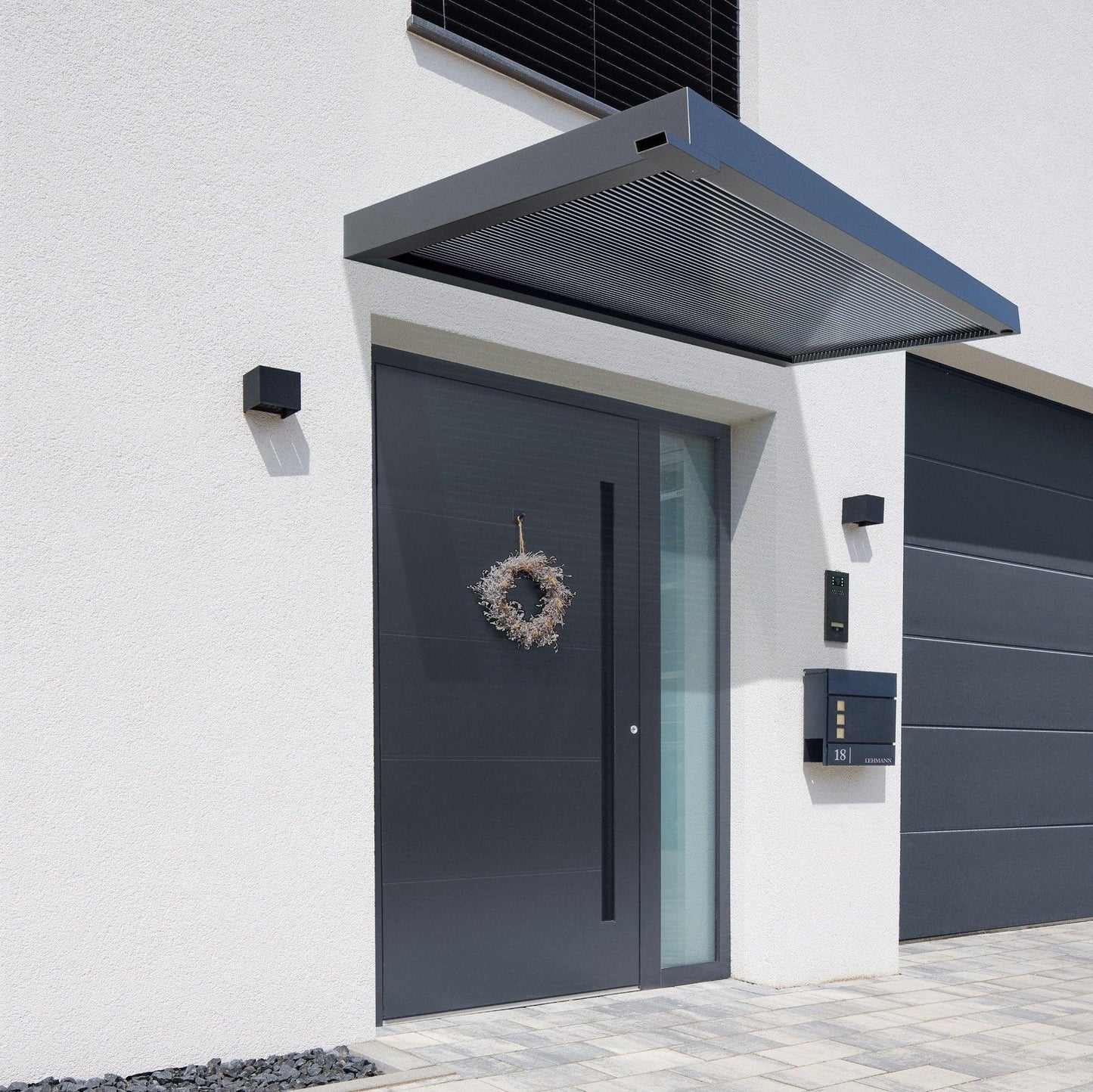 Rechteckvordach BS 3D-Line - HomeSystems-Bauelemente