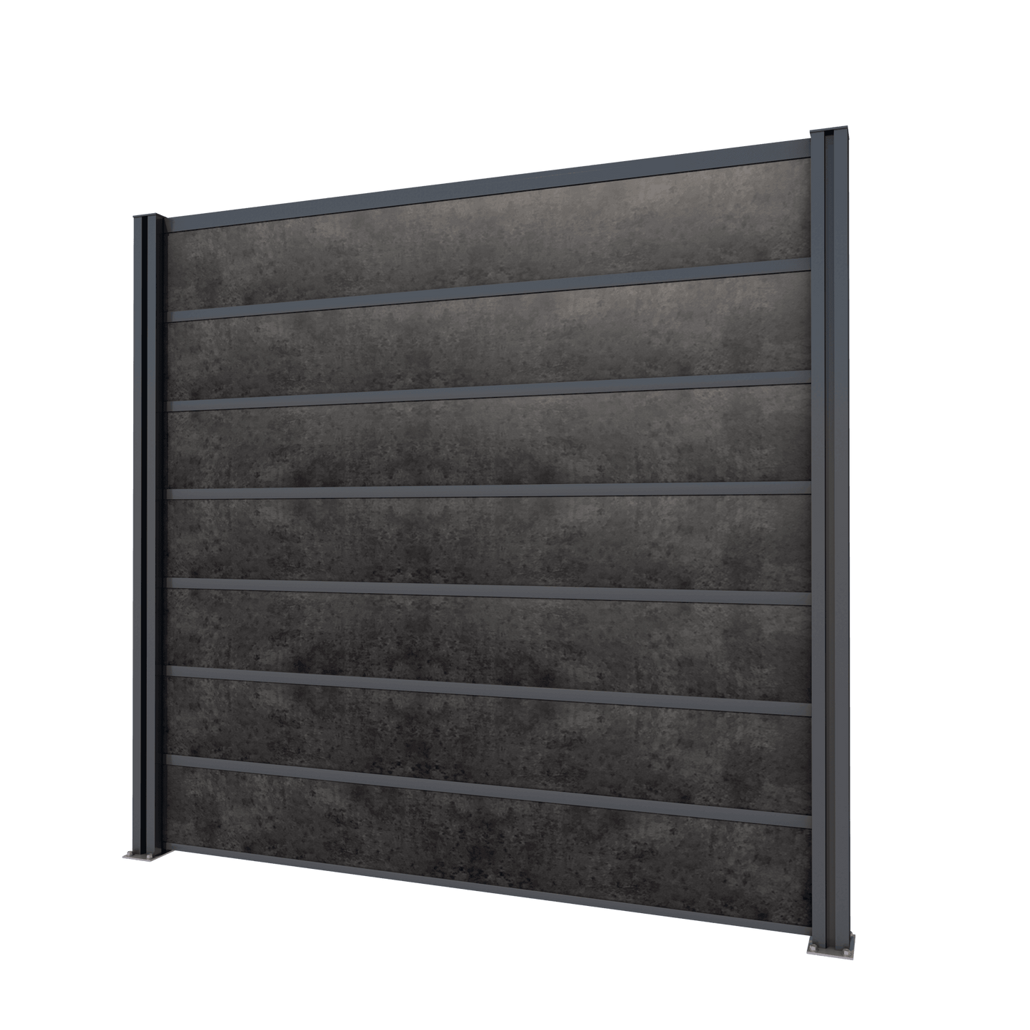 Sichtschutz/Zaunelement Grundelement 202 x 186 cm - HomeSystems-Bauelemente