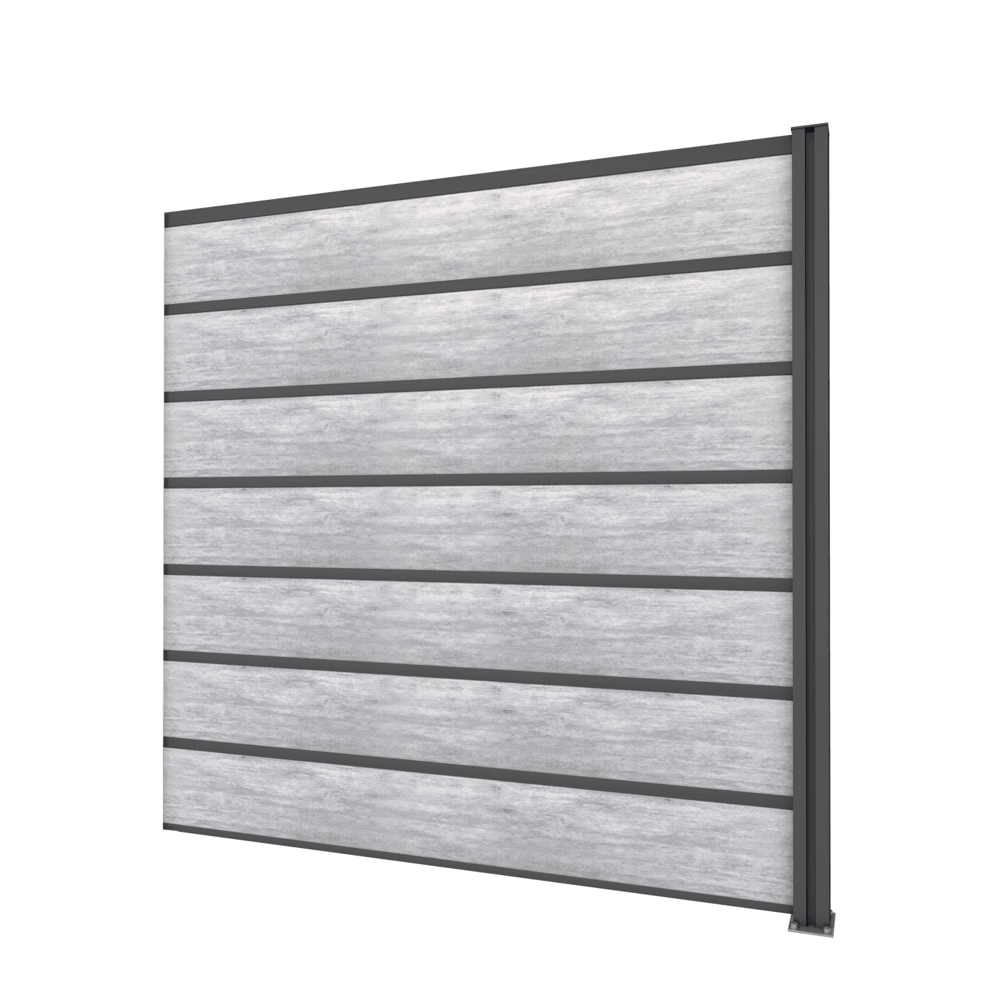 Sichtschutz/Zaunelement Erweiterungselement 194 x 186cm - HomeSystems-Bauelemente