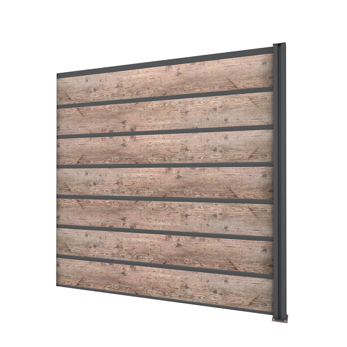Sichtschutz/Zaunelement Erweiterungselement 194 x 186cm - HomeSystems-Bauelemente