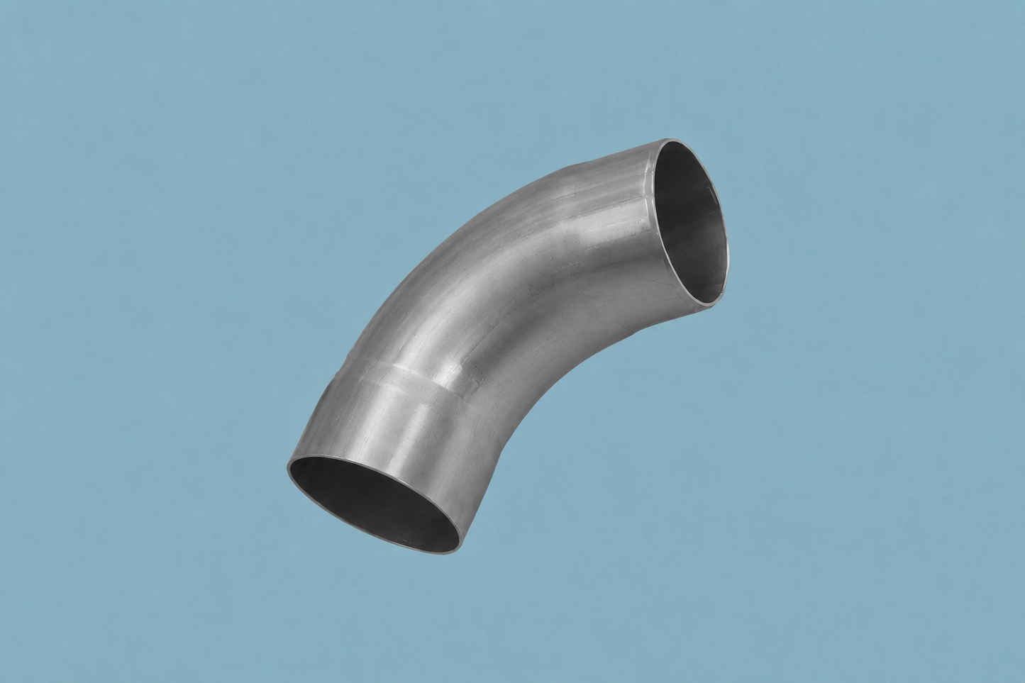 Rohrbogen aus Aluminium Pressblank für Fallrohre – langlebiger Aluminiumbogen zur professionellen Richtungsänderung von Regenrinnen und Dachentwässerungen